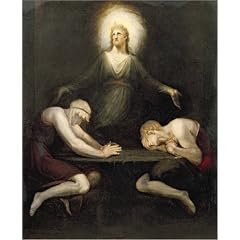 Poster 60 x 70 cm - "The Appearance of Christ at Emmaus" von Henry Fuseli / Bridgeman Art Library - auch in anderen Gr��en und als Leinwandbild erh�ltlich
