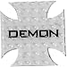 Demon Clear Cross Stomp Pad