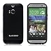 HTC One M8 Case, Black Rhino Dual Layer Tough Protective Case (Polycarbonate + TPU) for The All New HTC One/HTC One M8 / HTC One 2 / HTC One 2014 – (Black Color)