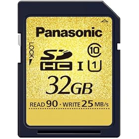 Panasonic RP SDU32GE1K - Flash memory card - 32 GB - Class 10 - SDHC UHS-I