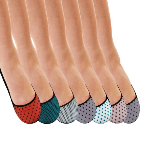 Adult Teenage size Lady's 12Pairs Liner No Show Ballet