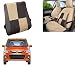 Auto Pearl-Premium Quality Orthopaedic Velvet Memory Foam Car Seat Chess Beige Grey Backrest For - Maruti Suzuki Alto K10 New RS.849.00