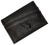 NFL Arizona Cardinals Debossed Black Leather Money Clip