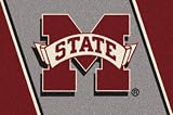 Mississippi State Bulldogs 3'10x 5'4 Team Spirit Area Rug