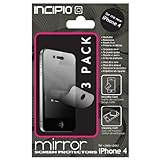 Incipio CL-456 Screen Protector for iPhone 4 Mirror - 3 Pack - Retail Packa ....