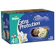 Pampers Extra Protection Nighttime Diapers, Super Pack, Size 4, 80 Count