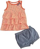 Carter's カーターズ ワンピース&ショートパンツセット 24ヶ月 ボーダー オレンジ デニム 綿 219A370 【並行輸入品】