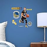 NBA Golden State Warriors Stephen Curry 2014-2015 Fathead Teammate Wall Decal 8"x16"