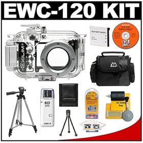 Click here to buy Casio Exilim EWC-120 Waterproof Case for EX-S10 Digital Camera with NP-60 Battery Pack +... by Casio.