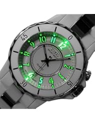 Fashion White Cool Woman Watch Waterproof LED Backlight Girl Lady Sport Women Quartz Analog Wrist Watch