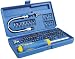 Eazypower 81970 103-Piece Security and Non-Security Screwdriver Tips Kit with Flex-A-Bit Extension and Silent Ratcheting Screwdriver in Heavy Duty Storage Case