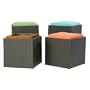 Outback Chair UBC-869 Urban Balance Square Chasm in Ocean,