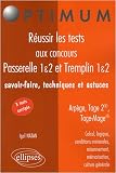 Réussir Tests Aptitudes Tage-Mage Tage 2 Arpege Essec Esc Passerelle Tremplin Sesame Acces Masteres