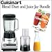 Cuisinart BFP-10CH Power Blend Duet Blender & Food Processor Bundle With Juice Jar