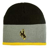 Wyoming Cowboys Men's Metro Thermal Beanie (Dark Brown/Grey)