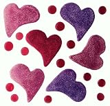 GEL GEM SMALL-GLITTER HEARTS