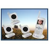 THE HOME SENTINEL Digital Wireless 3 Camera... by Safe Baby