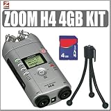 Zoom H4 Handy Recorder + 4GB Accessory Kit