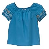 Infant Girls' Cherokee Mexicali Woven Top - Turquoise