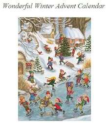 Advent Calendar - Wonderful Winter (with Envelope & Poem)