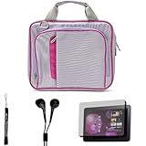 Pink Travel Smart Carrying Case with Optional Adjustable Shoulder Strap For ....