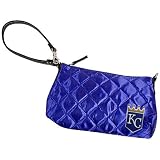 MLB Kansas City Royals Royal Blue Quilted Wristlet Purse