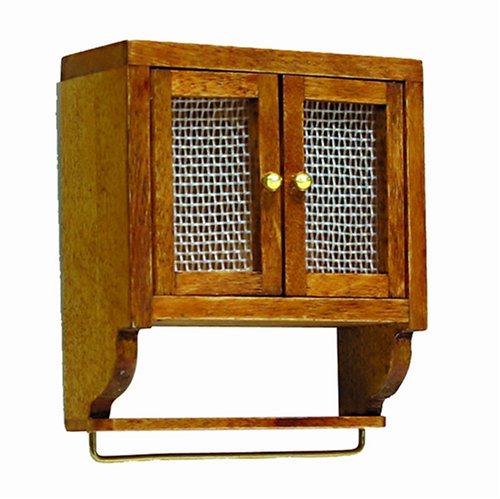Hängeschrank für Puppenstube, Maßstab 1:12