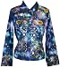 Entice Coin Embellished Cloud Ombre Jean Jacket