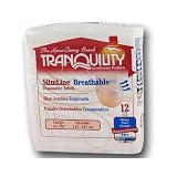 Tranquility SlimLine Breathable Briefs Large Case/72 (6/12s)