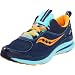 Saucony Women's Grid Profile Running Shoe,Navy/Aqua/Orange,9 M US