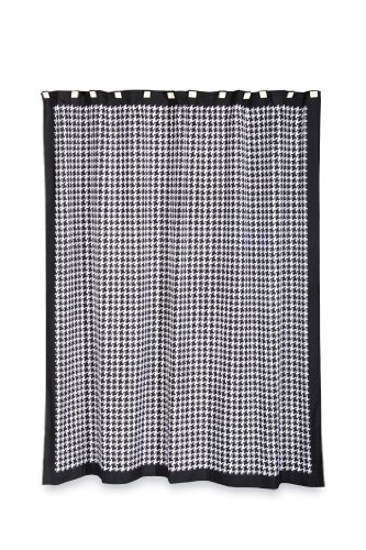 Blonder Home Accents Houndstooth Shower Curtain