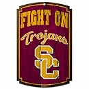 NCAA USC Trojans Wood Sign