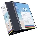 Buy Avery Heavy-Duty Reference View Binder with 5 Inch EZD Rings, Black (79606) Knowing God: Walking through the Book of Books
