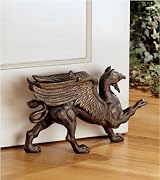 Victorian Antique Replica Collectible Griffin Lion Eagle Sculpture Statue Fou...