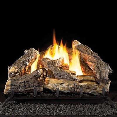 ProCom Reconditioned Dual Fuel Log Set - 24in., 32,000 BTU, Model# CRHLD24TB
