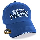 Dodge HEMI Hat Cap in Blue (Apparel Clothing) by Gregs Automotive LLC