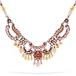 Ayala Bar Necklace - The Classic Collection - in Peach, Salmon Pink and Naples Yellow Tones #A105 ANK ONK