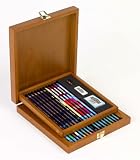 Derwent Watercolour Collection Wooden Box