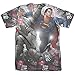 Batman Vs Superman Showdown (Front Back Print) Mens Sublimation Shirt