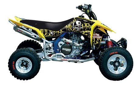 Factory Effex Metal Mulisha ATV Graphic Kit LT-R450 