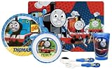 Zak! Thomas and Friends 6-Piece Mealtime Set