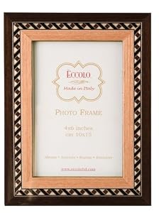 Italian Wooden Picture Frame, Helix, Brown