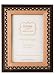 Italian Wooden Picture Frame, Helix, Brown