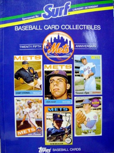 New York Mets Surf Baseball Card Book Autographed/Hand Signed by 17 Darryl Strawberry, Gary Carter,