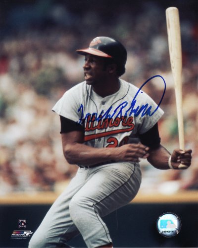 Frank Robinson signed autographed 8 x 10 photo Baltimore Orioles