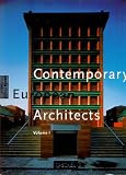 Contemporary European Architects (Big Series : Architecture and Design)