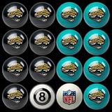 Jacksonville Jaguars Home and Away Complete Billiard Ball Set