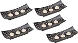 Tribal Tealight Holder Centerpiece set of 5
