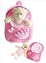 Pecoware Best Buddy Small Backpack Plush Ballerina Bear (Buy One Get One Secret Gift!!!)