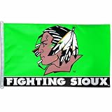 NCAA North Dakota 3-by-5 foot Flag